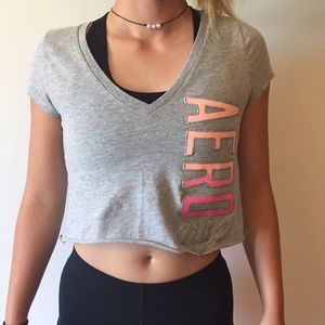 Cropped tee